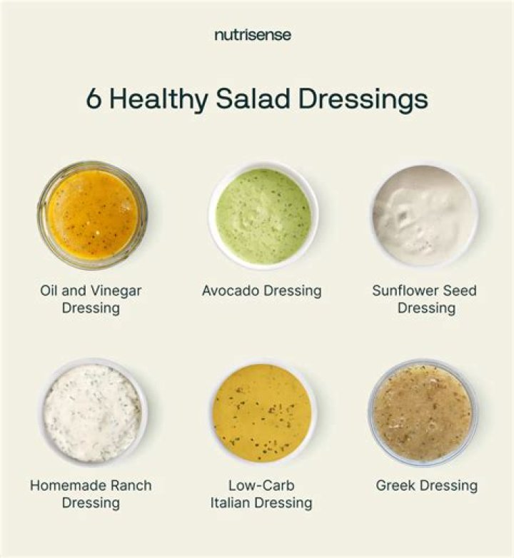 Whats the healthiest dressings?
