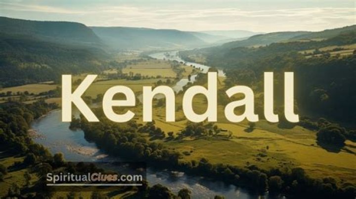 Whats the meaning of the name kendall?