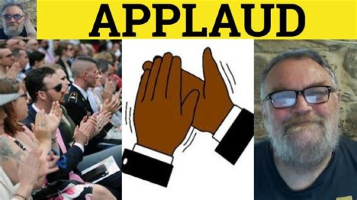 Whats the plural of applaud?