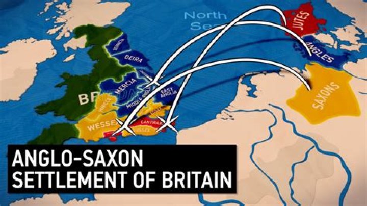 When did anglo saxons invade england?