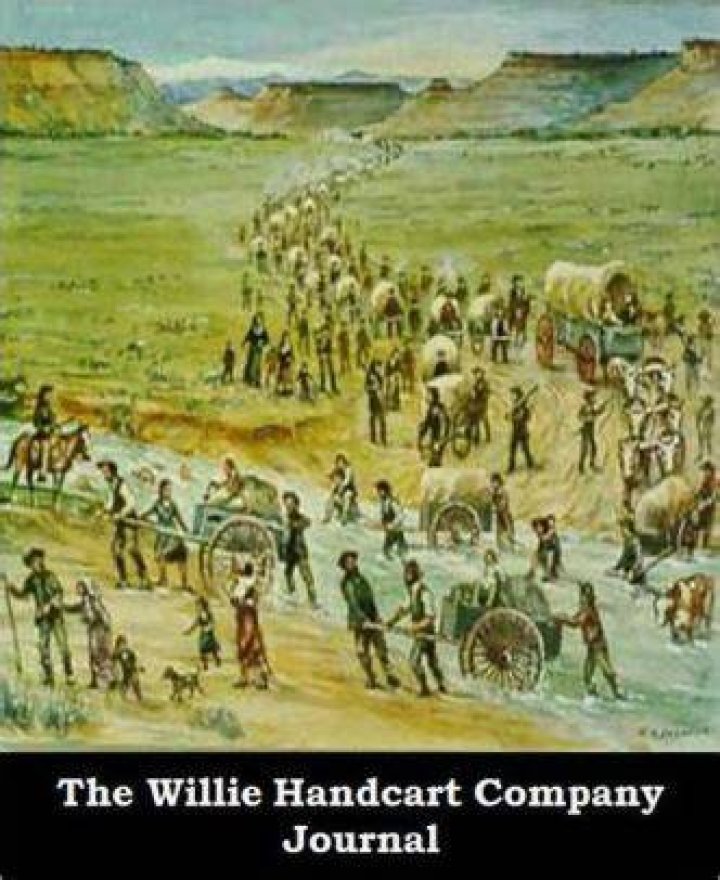 When did the willie handcart company leave?
