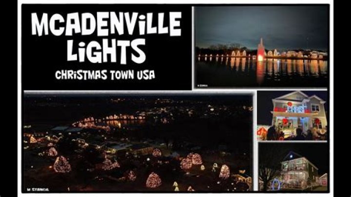 When does mcadenville lights start?