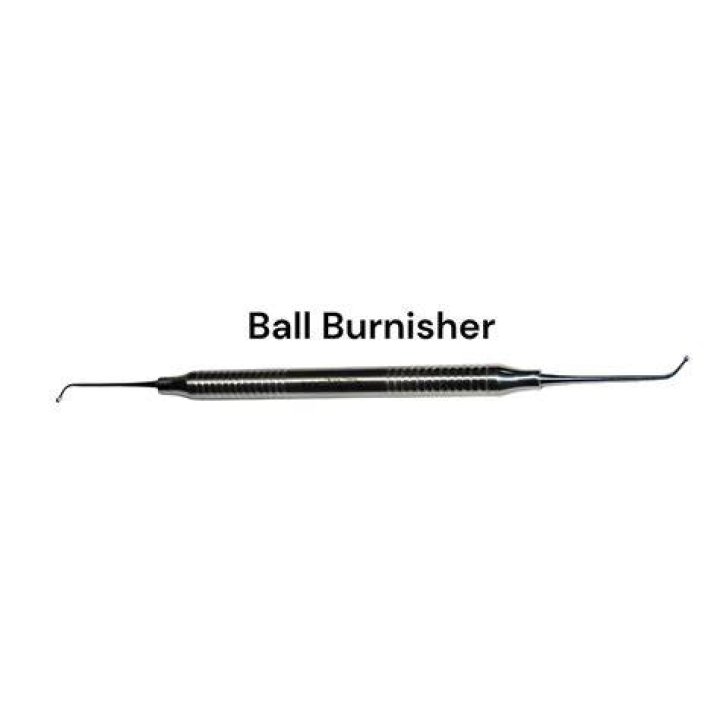 When is ball burnisher used?