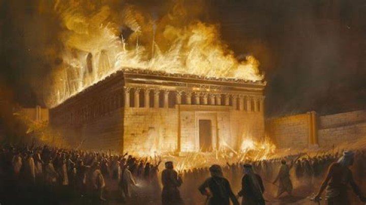 When jesus destroyed the temple?