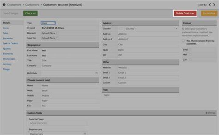 When should you securely delete customer data?