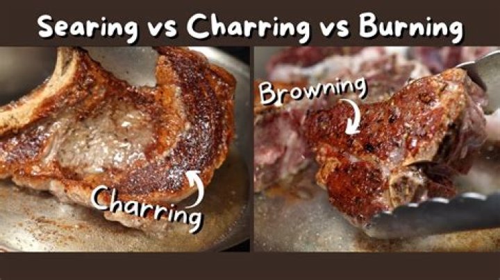 When something is charred?