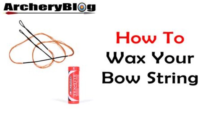 When to wax your bow string?