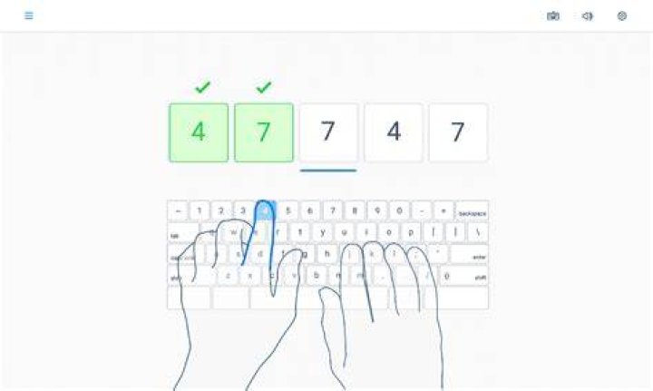 When typing in predefined characters?