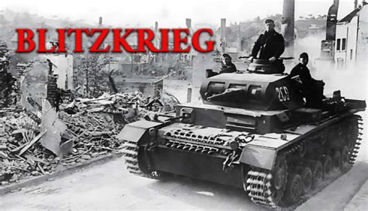 When was blitzkrieg created?