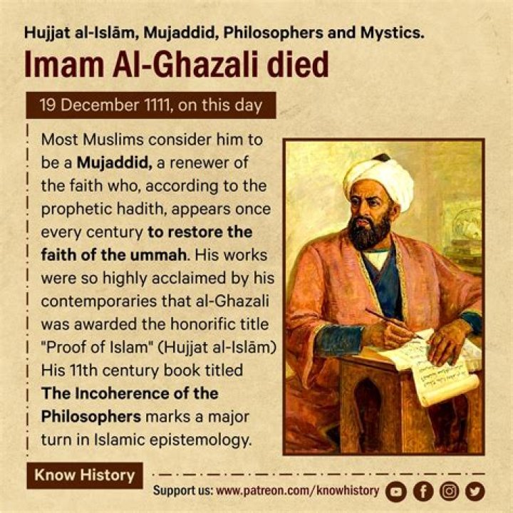 When was imam ghazali born?