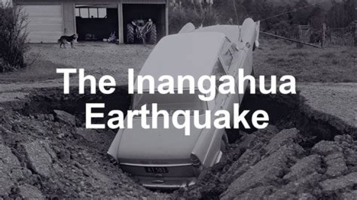 When was the inangahua earthquake?