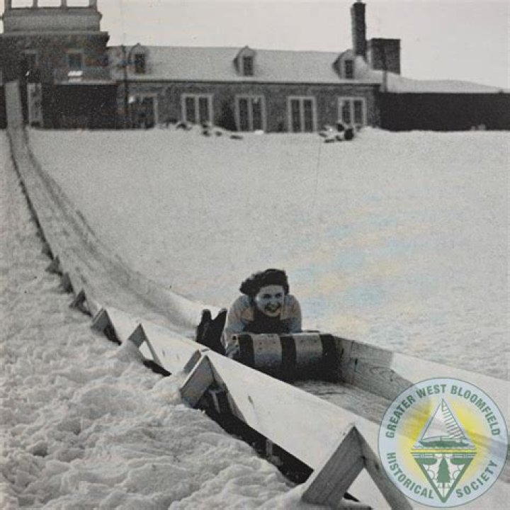 When was tobogganing invented?