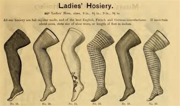 When were fishnet stockings made?