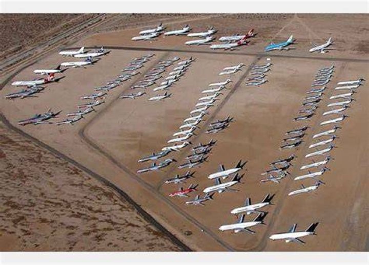 Where aeroplanes go to die?