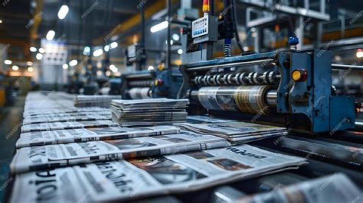 Where are newspapers made?