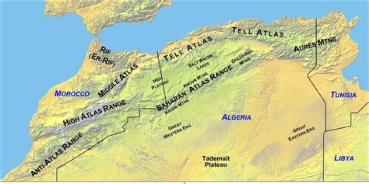 Where are the atlas mountains?