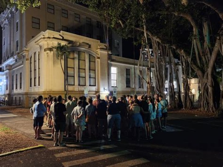 Where are the night marchers in hawaii?