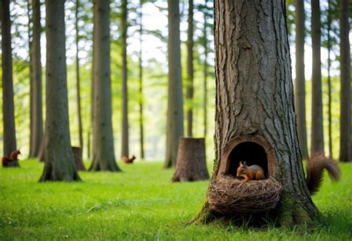 Where do squirrels live?