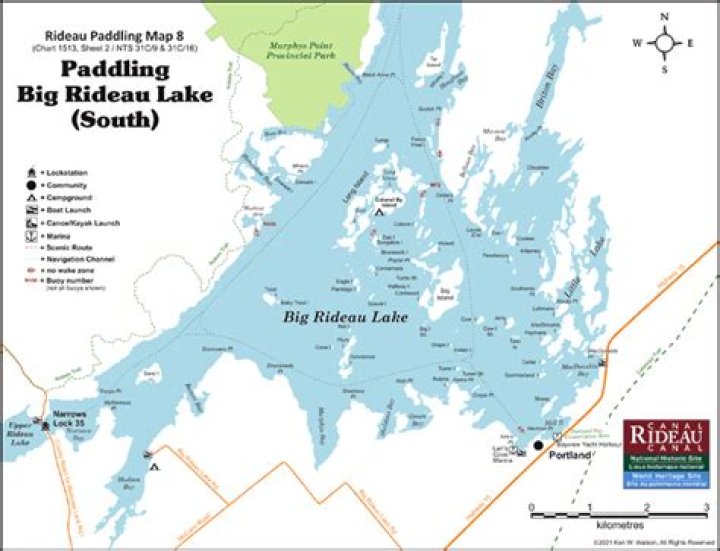 Where is big rideau lake?