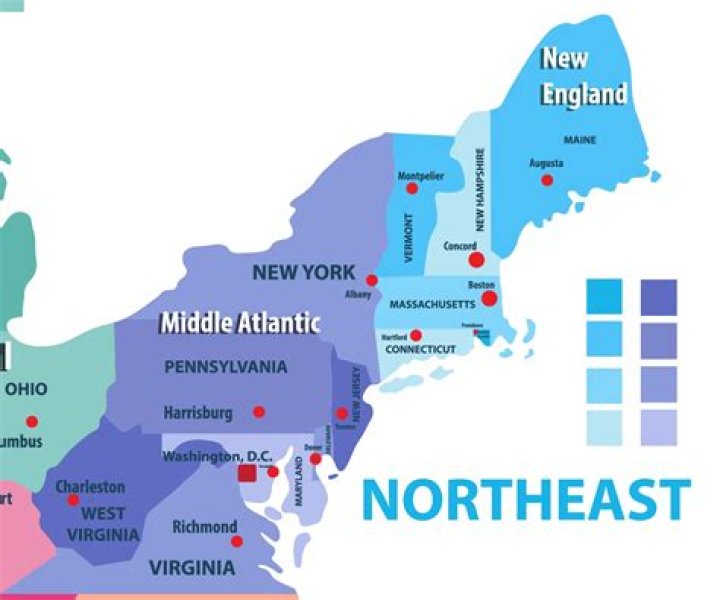 Where is east northeast?