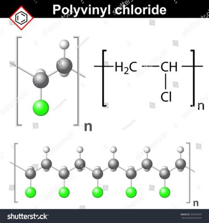 Where is polyvinyl chloride used?