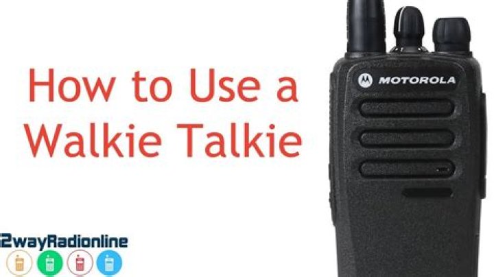 Where is walkie talkie on iphone?