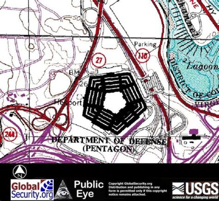 Where pentagon is located?