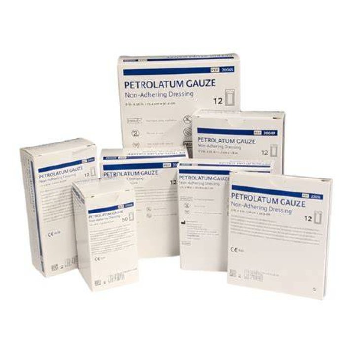 Where petrolatum gauze is used?
