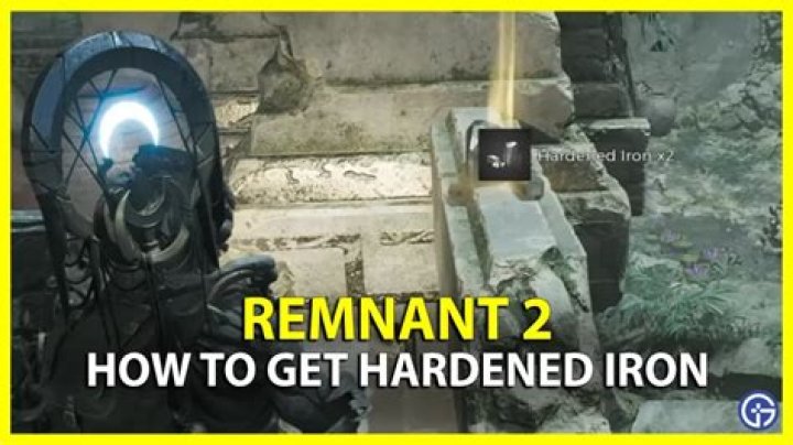 Where to find hardened iron remnant?