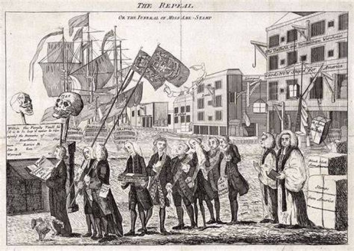 Where was the stamp act?