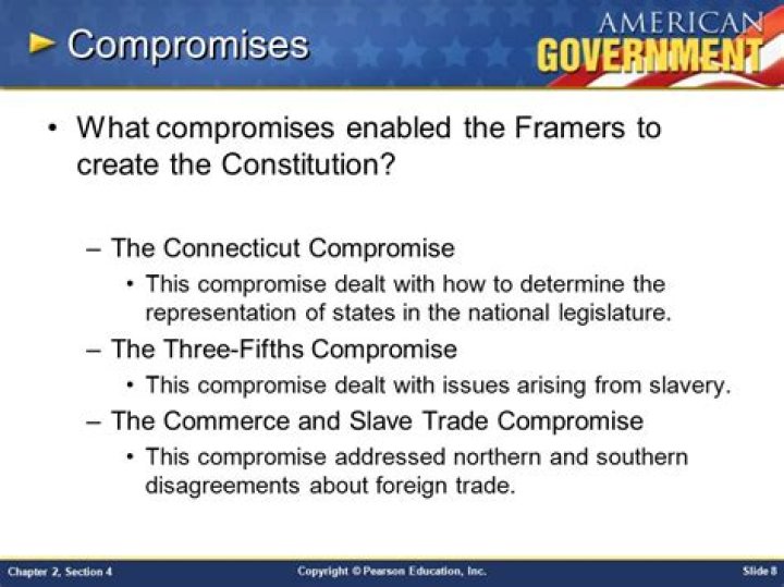 Which compromises enabled the framers to create the constitution?