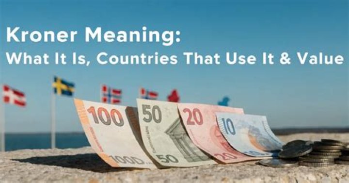 Which countries use kroner?