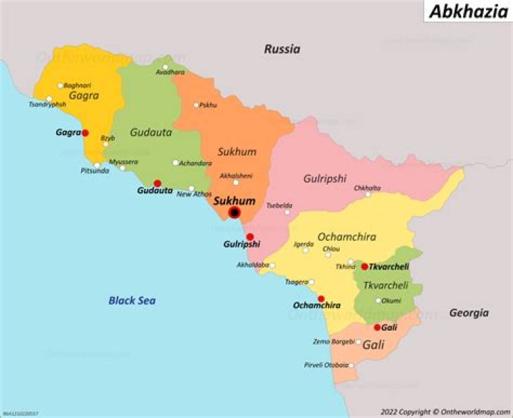 Which country is abkhazia?
