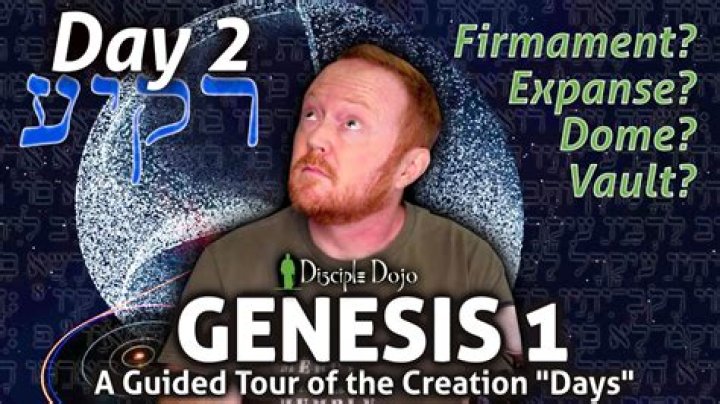 Which day was firmament created?