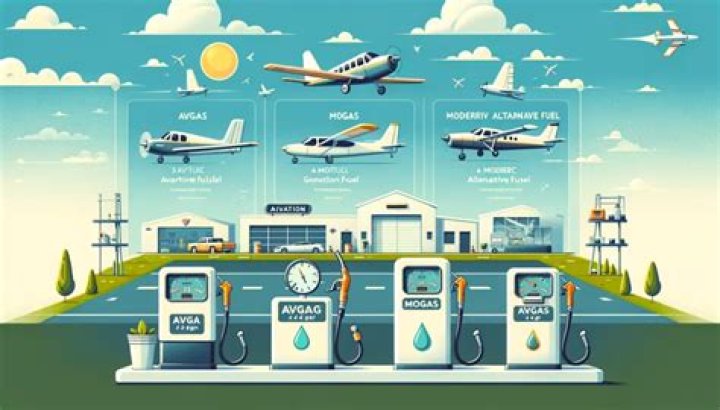 Which fuel do aeroplanes use?