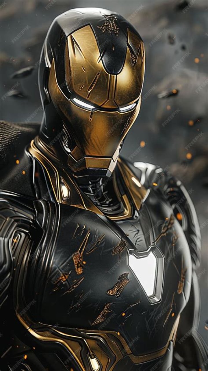 Which iron man suit is black?