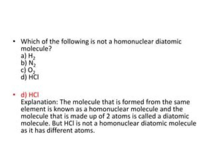 Which of the following molecule is not homonuclear?