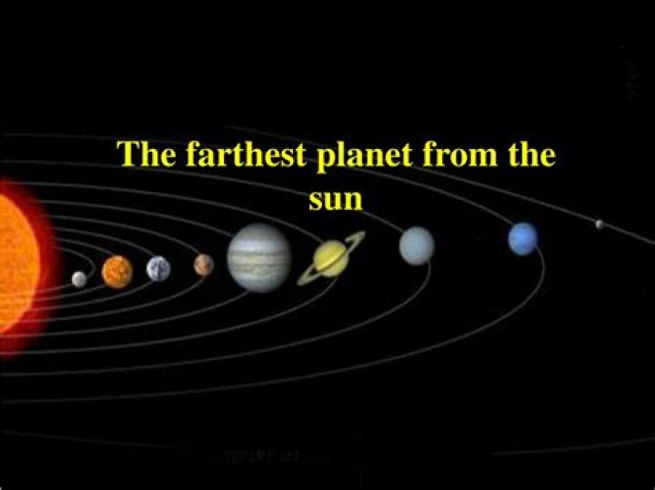 Which planet is farthest from the sun?