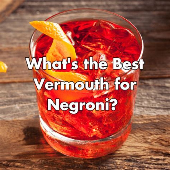 Which vermouth for negroni?