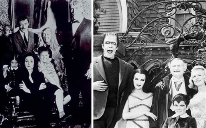 Which was first munsters or addams family?