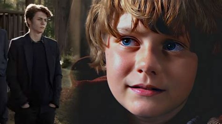 Whos the kid at stark's funeral?