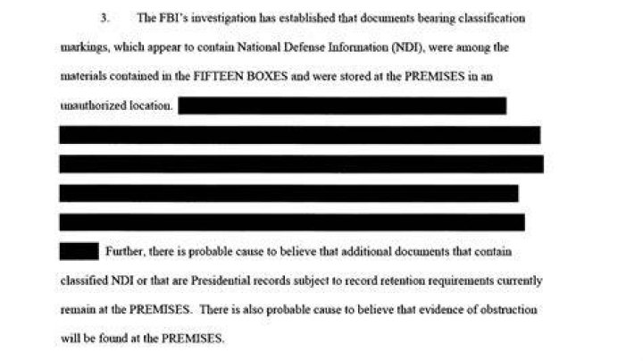 Why are documents redacted?