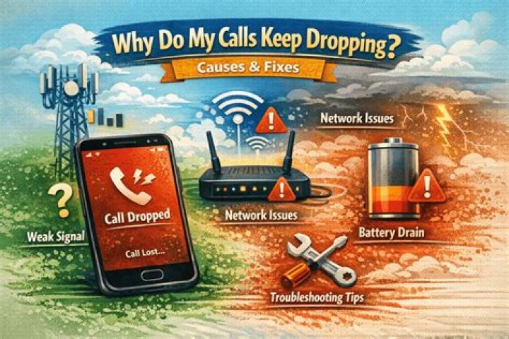 Why calls keep dropping?