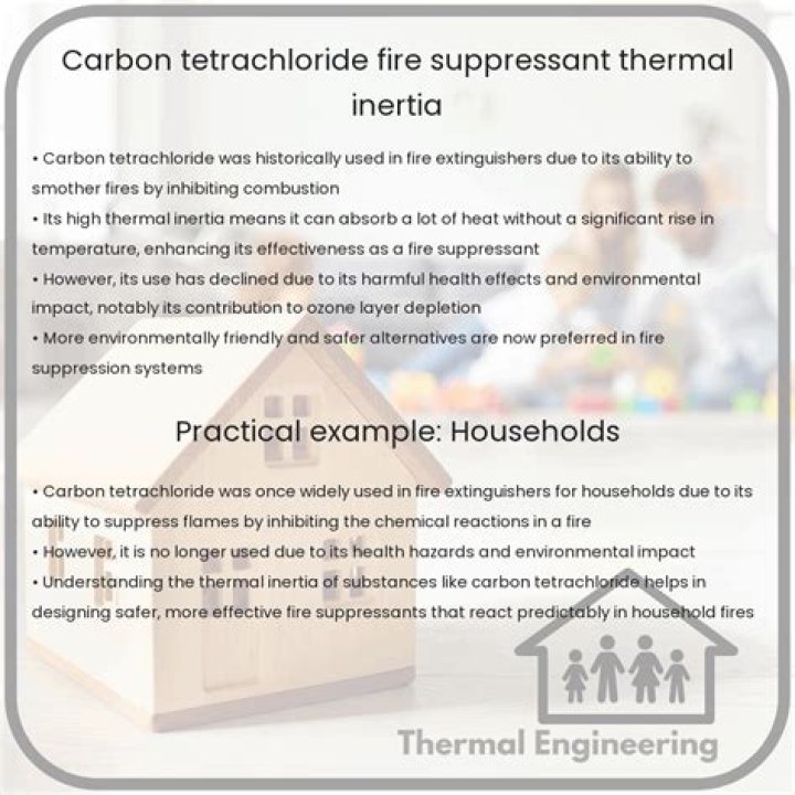 Why carbon tetrachloride is used in fire extinguisher?