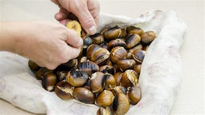 Why chestnut difficult to peel?