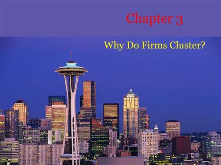 Why do competing firms cluster?