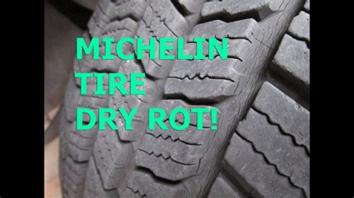 Why do michelin tires dry rot?