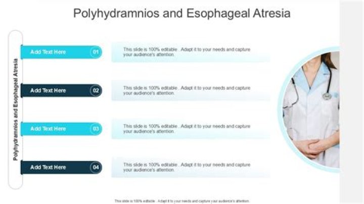 Why does esophageal atresia cause polyhydramnios?