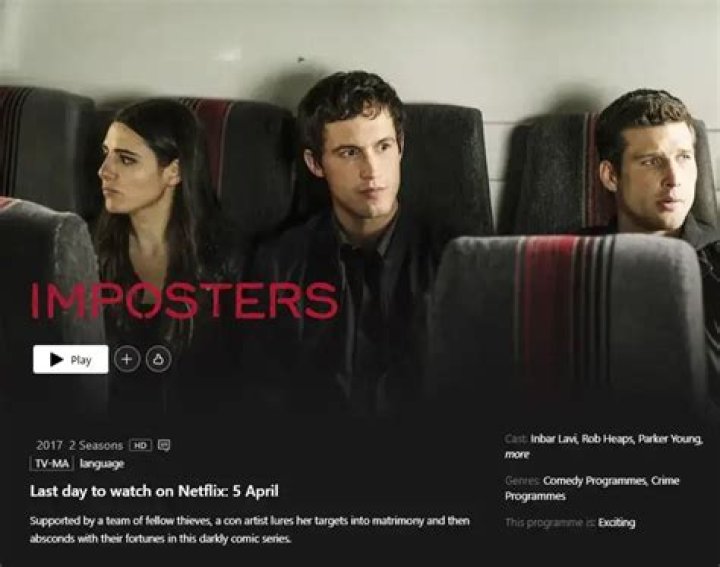 Why is imposters not on netflix?