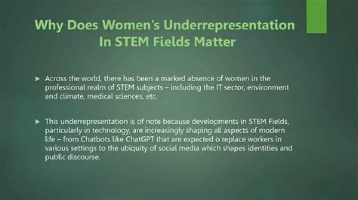 Why is underrepresentation a problem in stem?